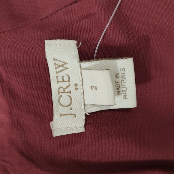 J. CREW Floral Short Sleeve Pencil Shift Dress Size 2 - Picture 5 of 6